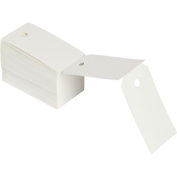 Brady Blank Tags Polyester 5.75 in H x 3 in W White 250/BX, 250PK THT-288-851-WT - main